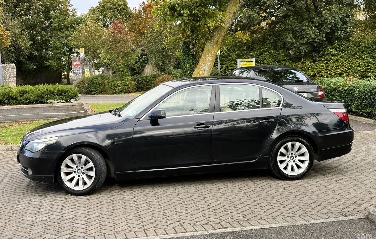 BMW 5-Series Saloon, Diesel, 2008, Black