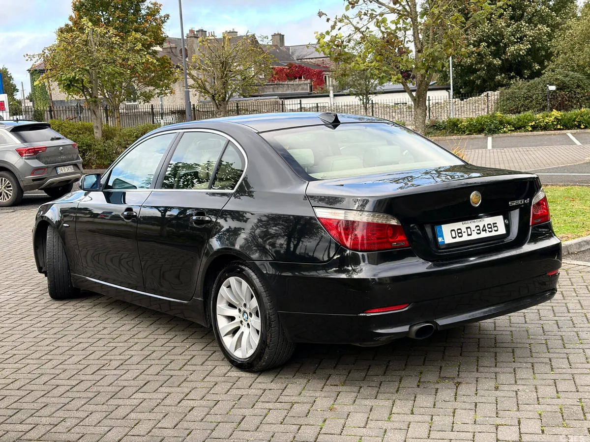 BMW 5-Series Saloon, Diesel, 2008, Black