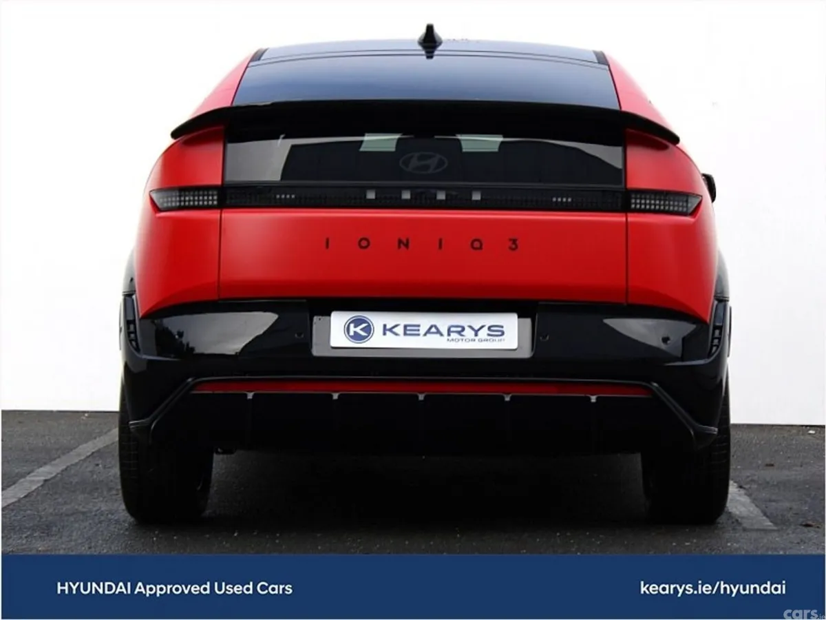 Hyundai IONIQ 3 Hatchback, Electric, 2027, Red
