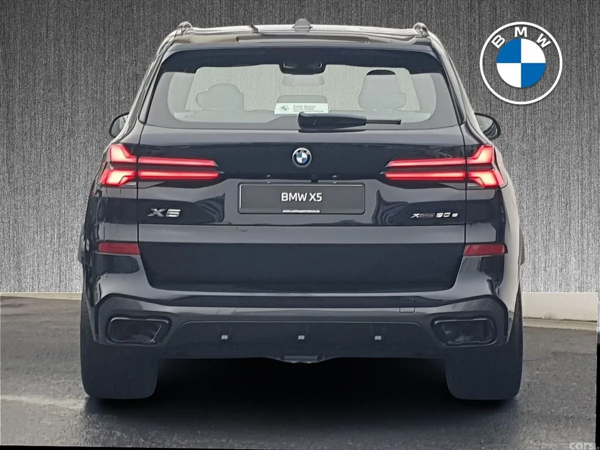 BMW X5 SUV, Petrol Plug-in Hybrid, 2026, Black