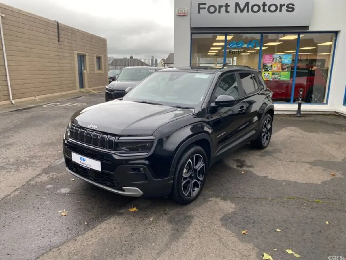 Jeep Avenger Hatchback, Electric, 2025, Black