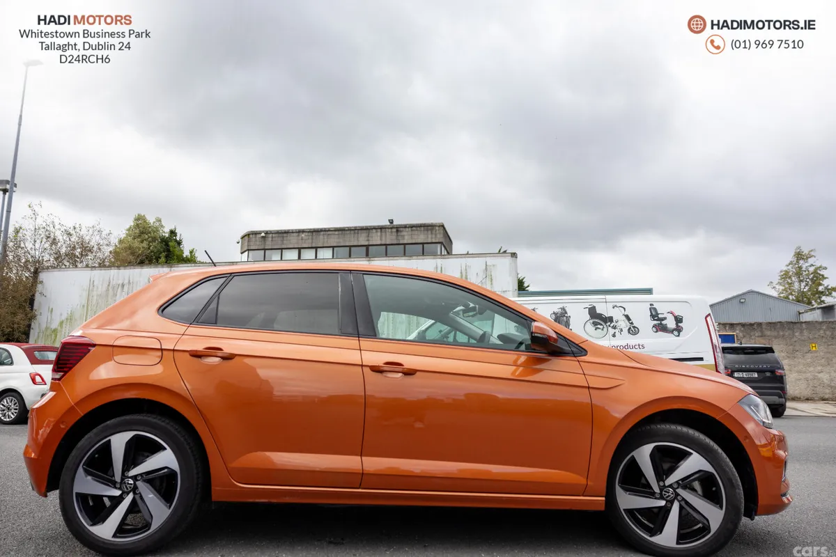 Volkswagen Polo Hatchback, Petrol, 2018, Orange