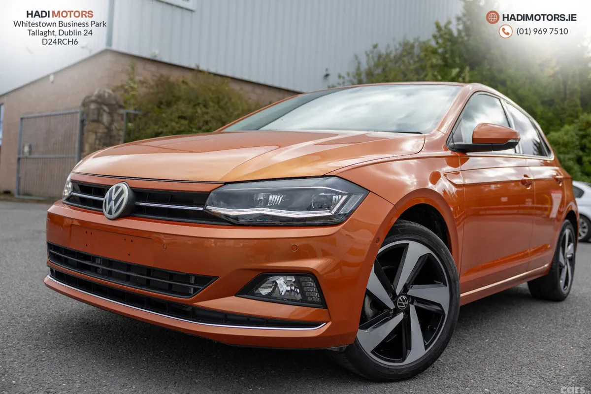 Volkswagen Polo Hatchback, Petrol, 2018, Orange