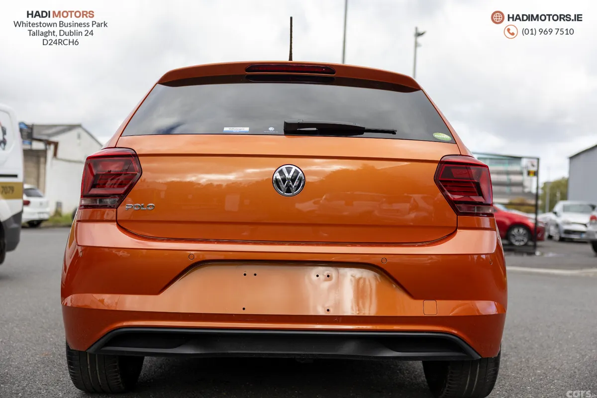 Volkswagen Polo Hatchback, Petrol, 2018, Orange