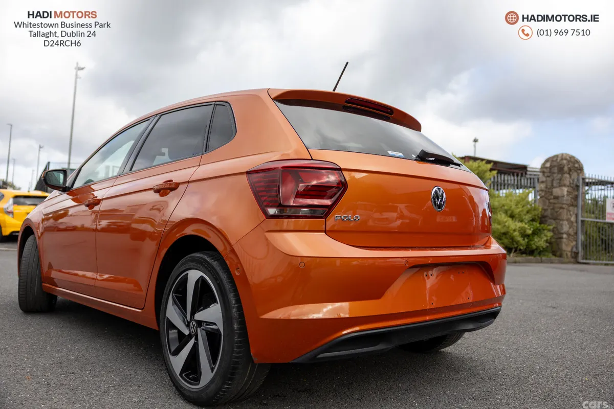 Volkswagen Polo Hatchback, Petrol, 2018, Orange