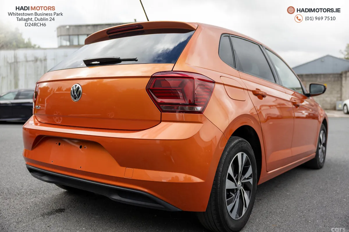 Volkswagen Polo Hatchback, Petrol, 2018, Orange