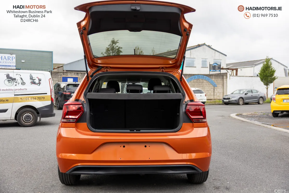Volkswagen Polo Hatchback, Petrol, 2018, Orange
