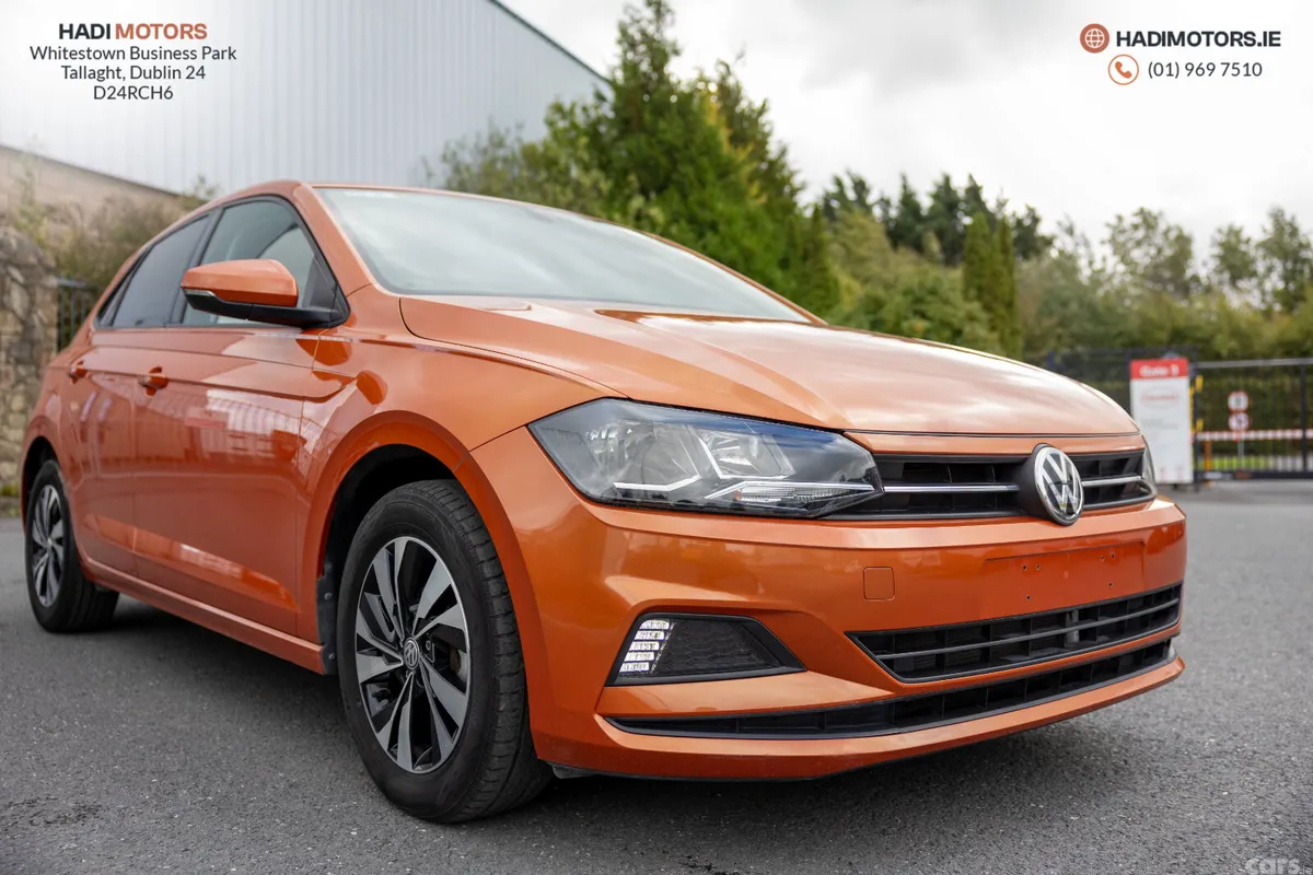 Volkswagen Polo Hatchback, Petrol, 2018, Orange