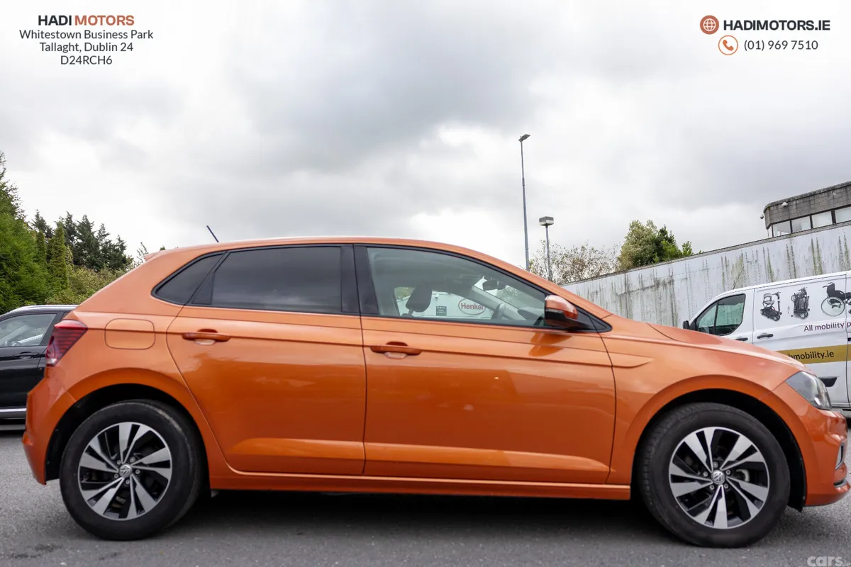 Volkswagen Polo Hatchback, Petrol, 2018, Orange