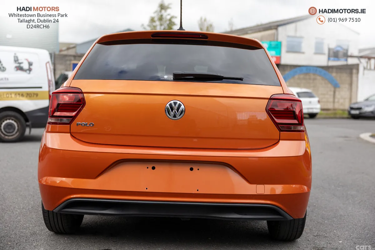 Volkswagen Polo Hatchback, Petrol, 2018, Orange