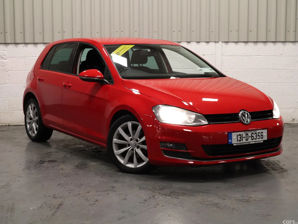 Volkswagen Golf Estate, Diesel, 2013, Red