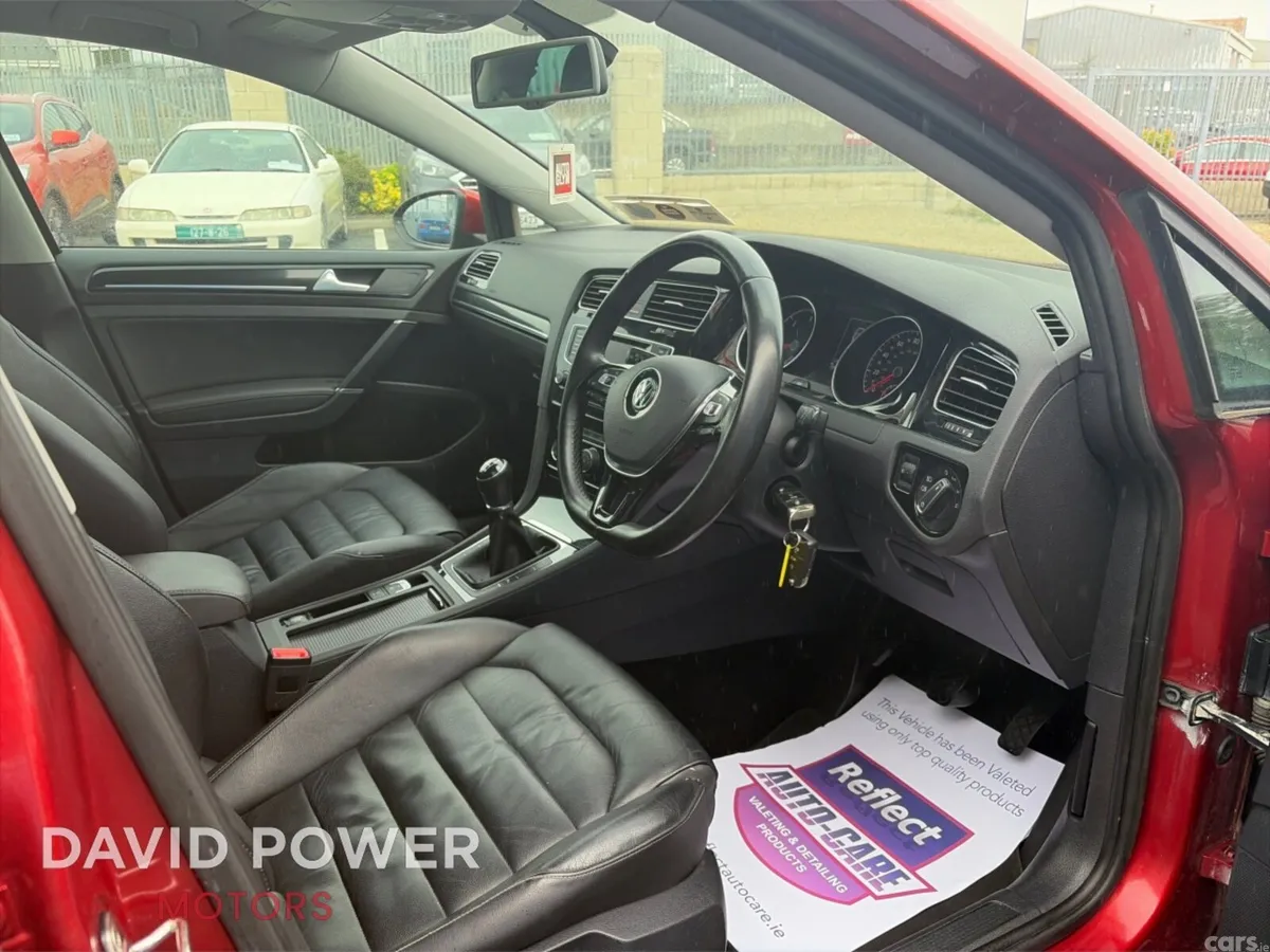 Volkswagen Golf Hatchback, Diesel, 2013, Red