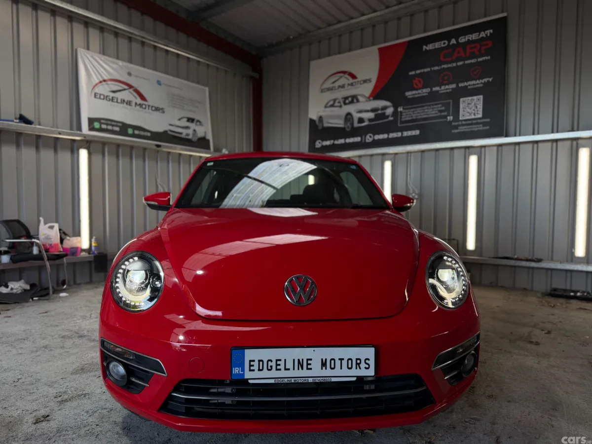 Volkswagen Beetle Hatchback, Petrol, 2018, Red