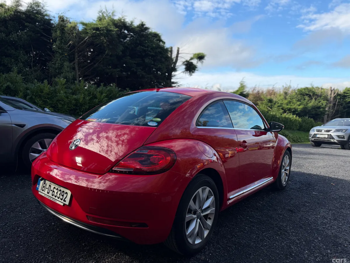 Volkswagen Beetle Hatchback, Petrol, 2018, Red