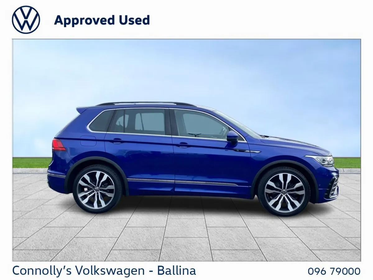 Volkswagen Tiguan SUV, Diesel, 2021, Blue