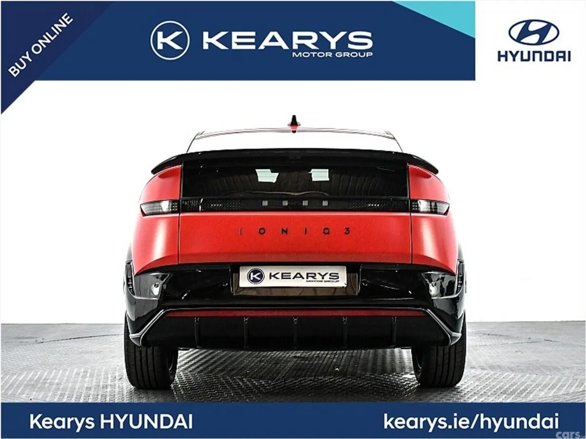 Hyundai IONIQ 3 Hatchback, Electric, 2027, Red