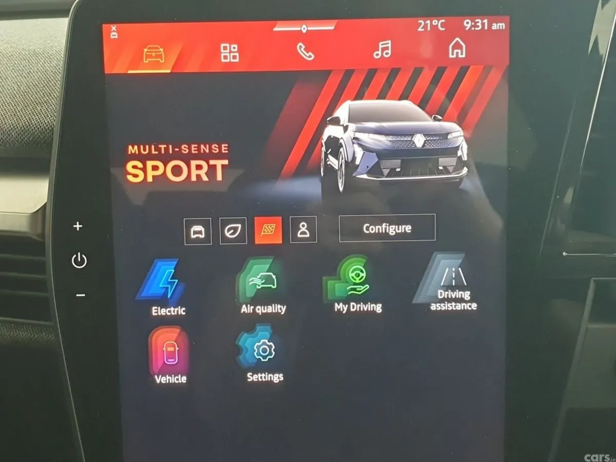 Renault Scenic E-Tech SUV, Electric, 2026, Blue