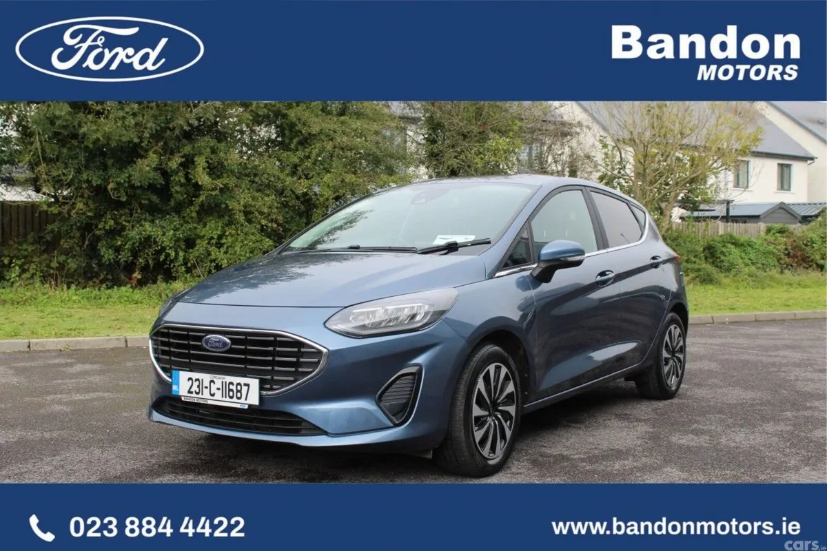 Ford Fiesta Hatchback, Petrol, 2023, Blue