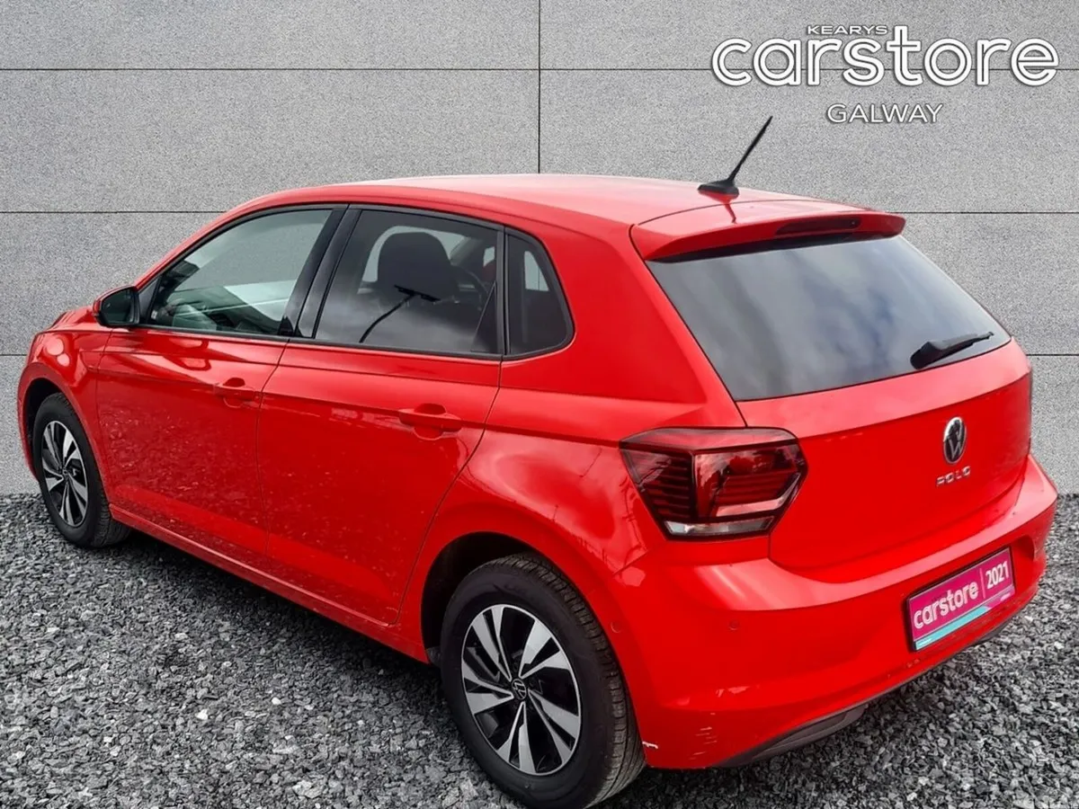 Volkswagen Polo Hatchback, Petrol, 2021, Red