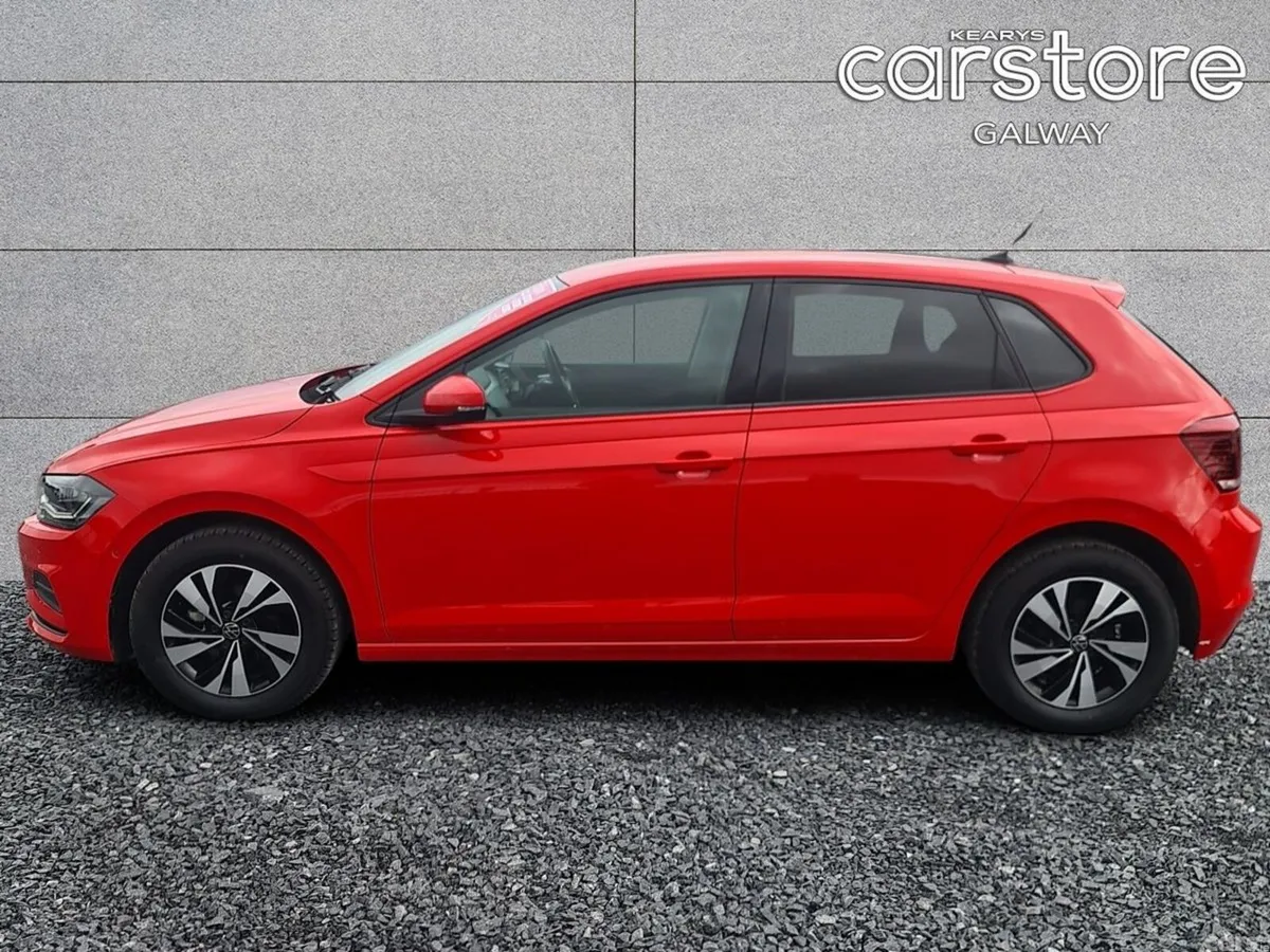 Volkswagen Polo Hatchback, Petrol, 2021, Red