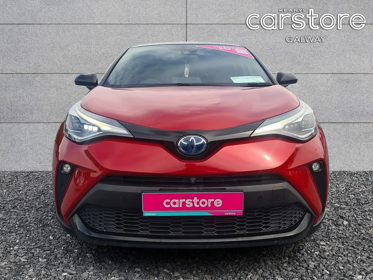 Toyota C-HR SUV, Petrol Hybrid, 2021, Red