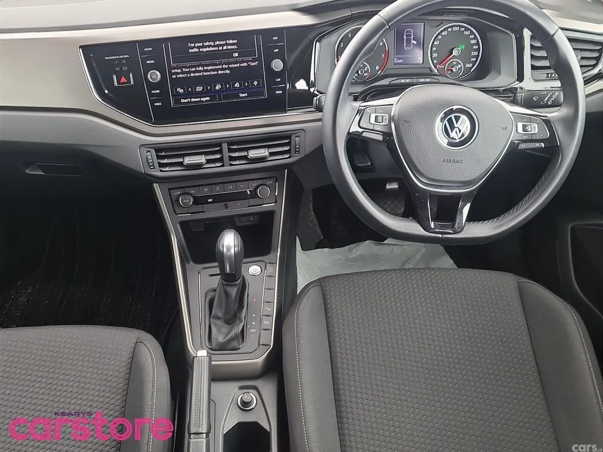 Volkswagen Polo Hatchback, Petrol, 2021, Red