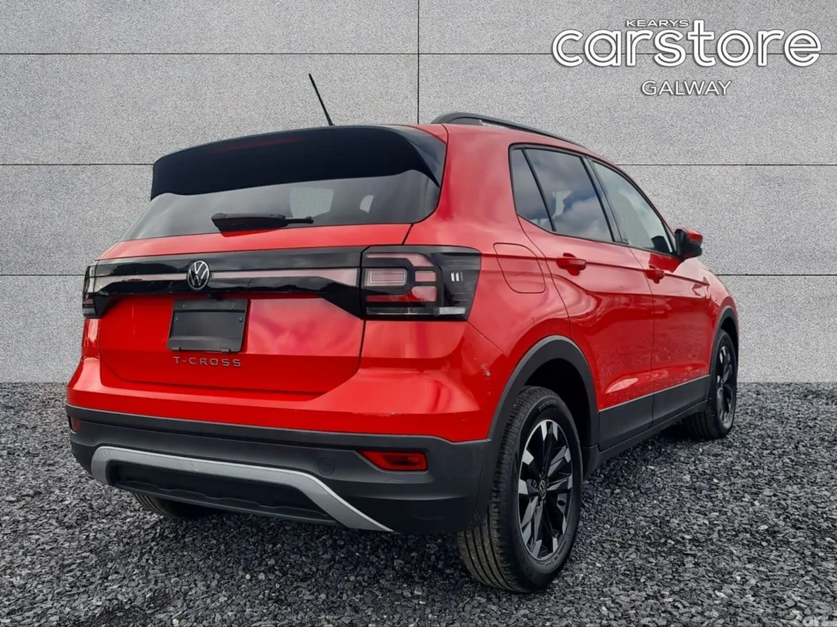 Volkswagen T-Cross SUV, Petrol, 2021, Red