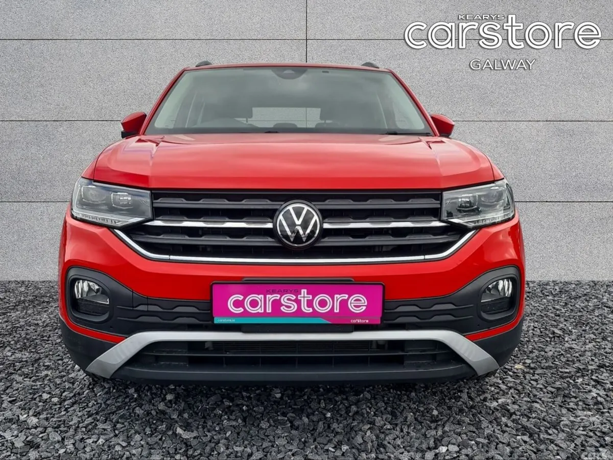 Volkswagen T-Cross SUV, Petrol, 2021, Red