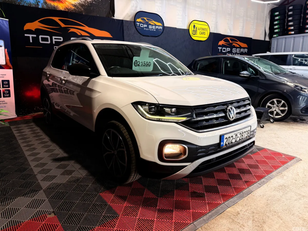 Volkswagen T-Cross SUV, Petrol, 2020, White