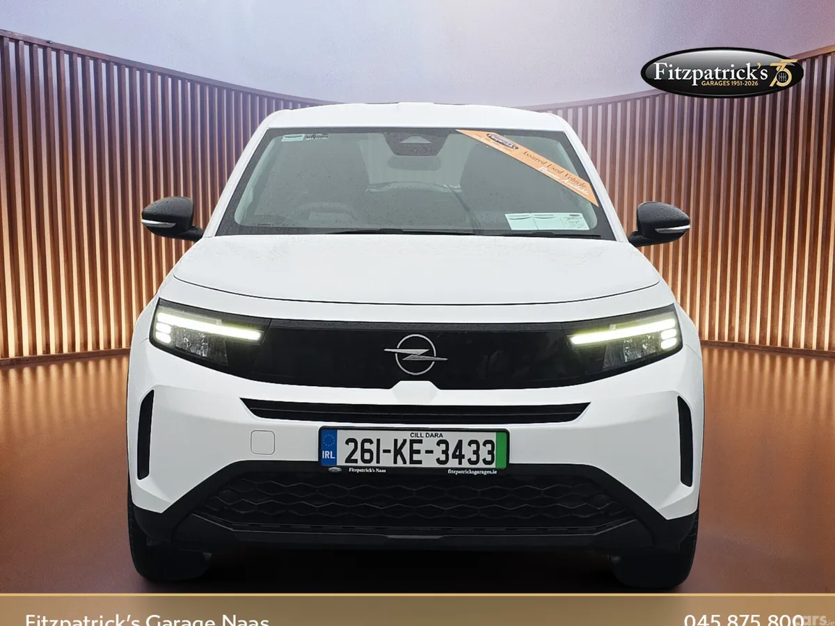 Opel Frontera SUV, Electric, 2026, White