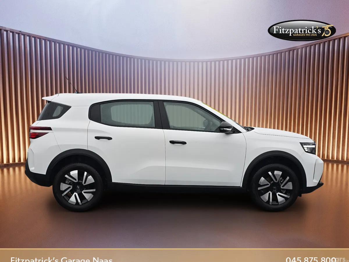 Opel Frontera SUV, Electric, 2026, White