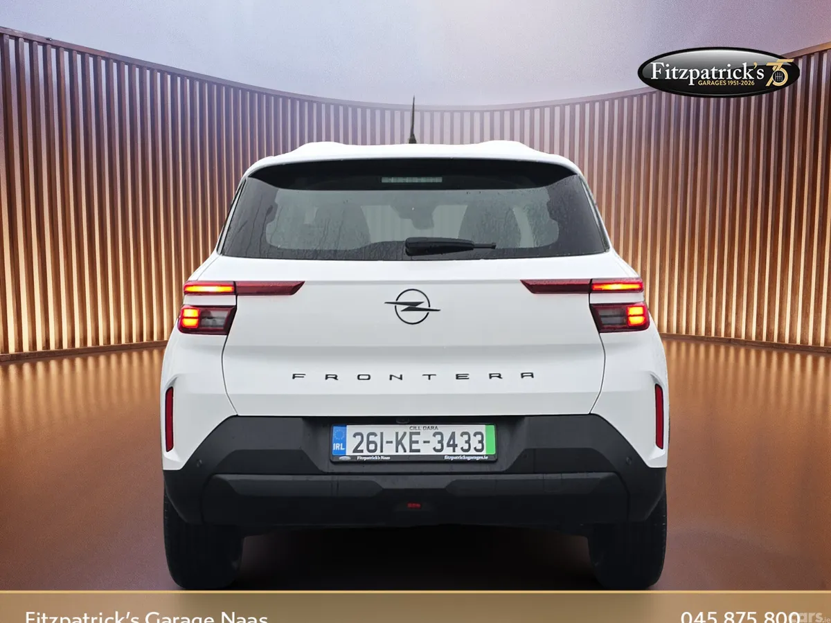 Opel Frontera SUV, Electric, 2026, White