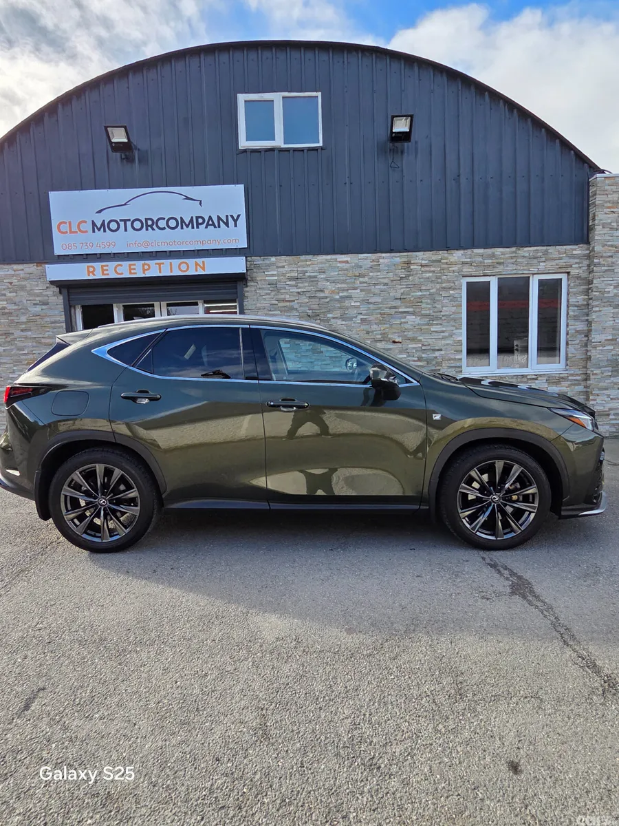 Lexus NX SUV, Petrol Plug-in Hybrid, 2025, Green