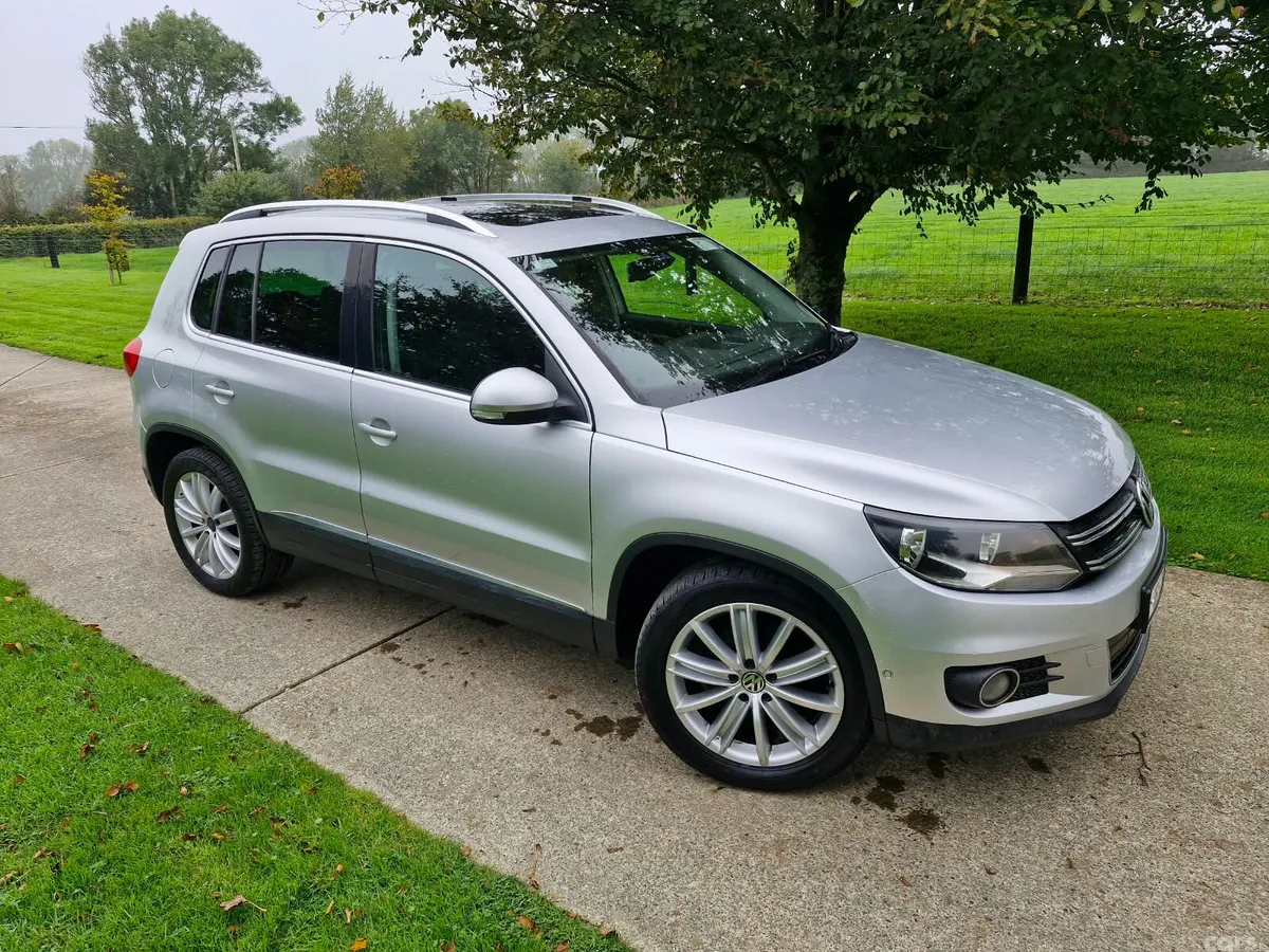 Volkswagen Tiguan SUV, Diesel, 2016, Silver