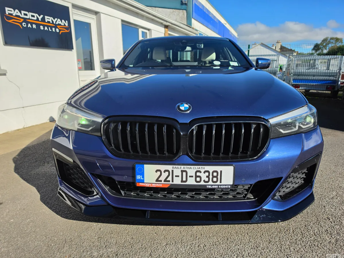 BMW 5-Series Saloon, Diesel, 2022, Blue