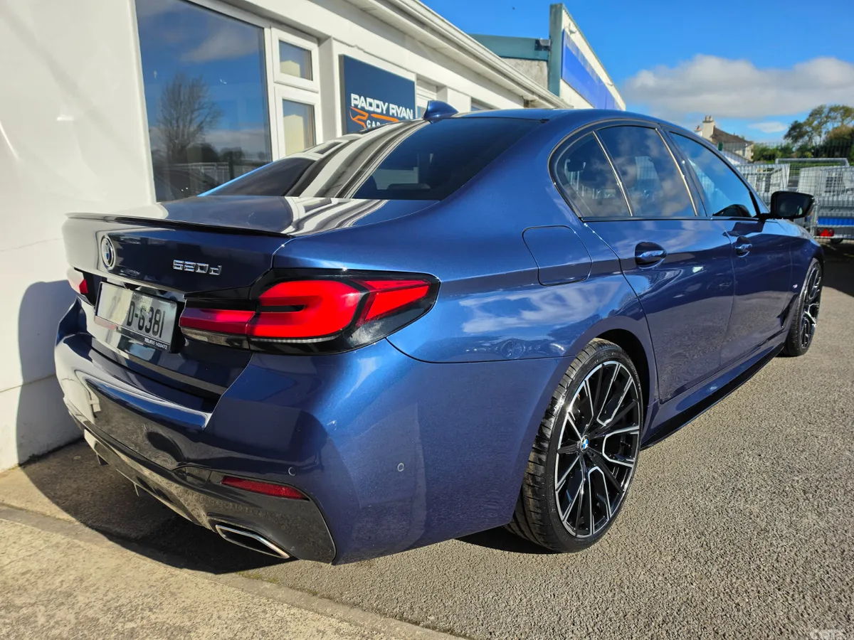 BMW 5-Series Saloon, Diesel, 2022, Blue