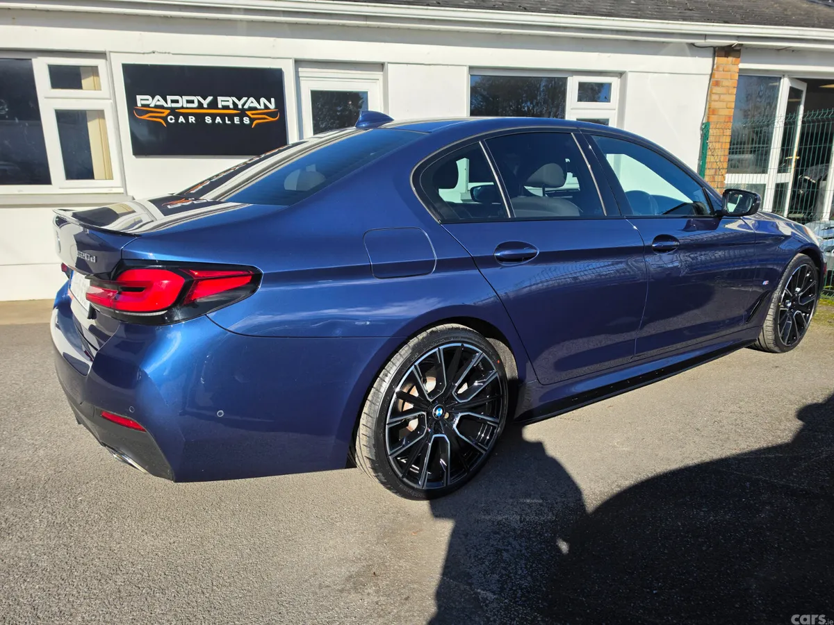 BMW 5-Series Saloon, Diesel, 2022, Blue
