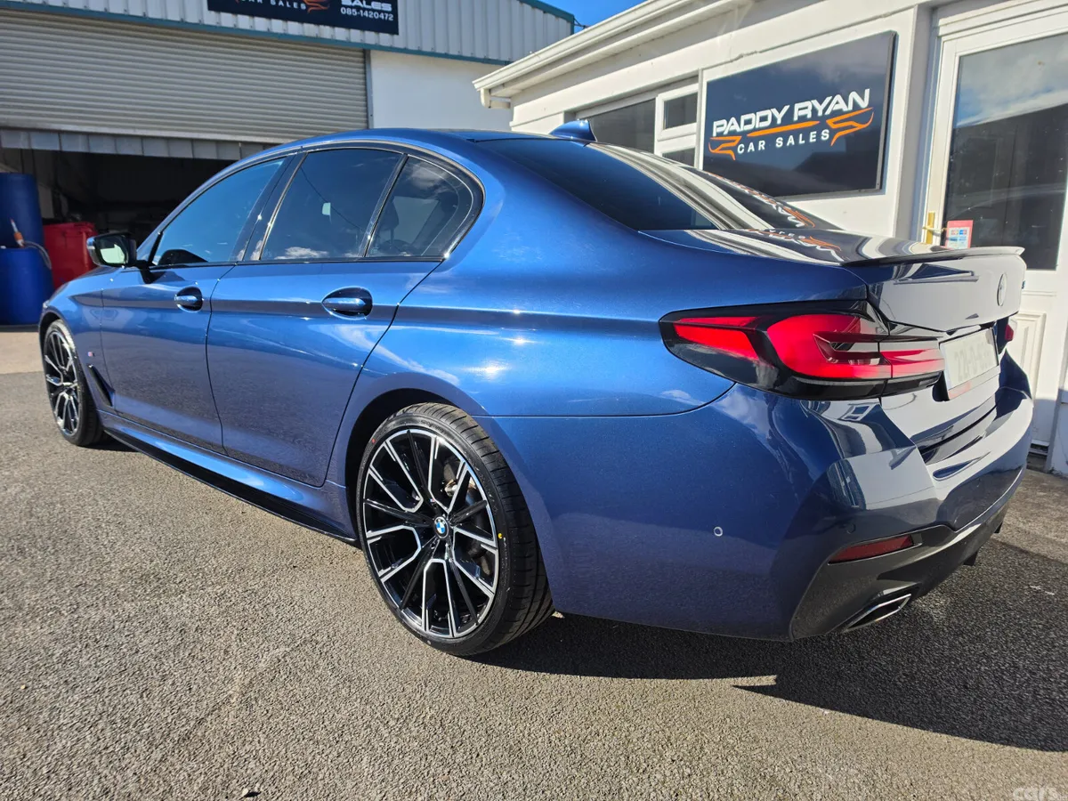 BMW 5-Series Saloon, Diesel, 2022, Blue