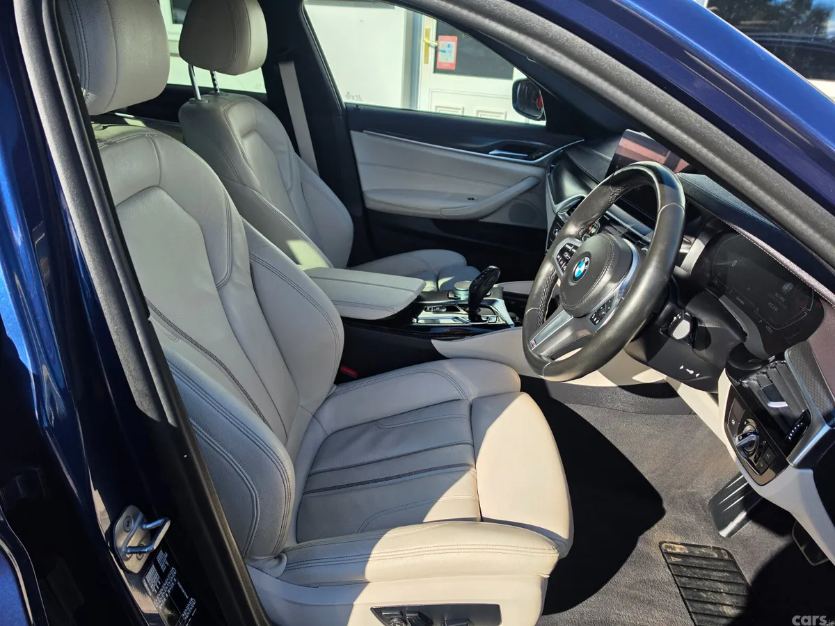 BMW 5-Series Saloon, Diesel, 2022, Blue