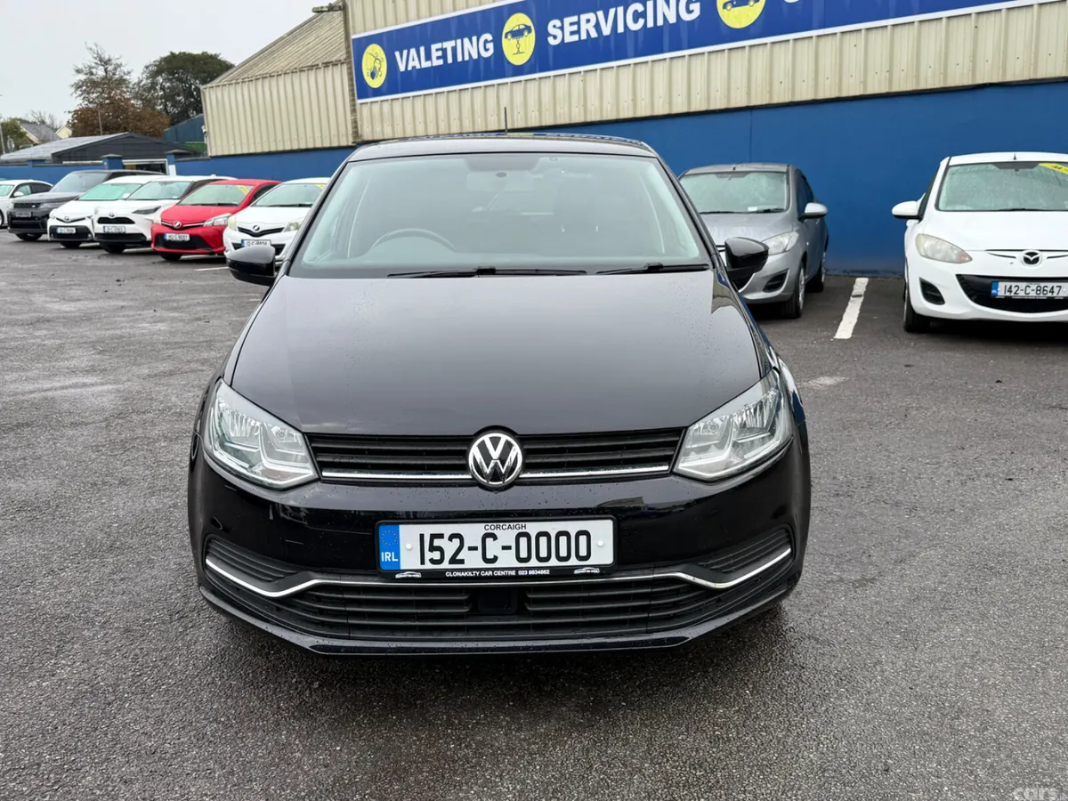Volkswagen Polo Hatchback, Petrol, 2015, Black