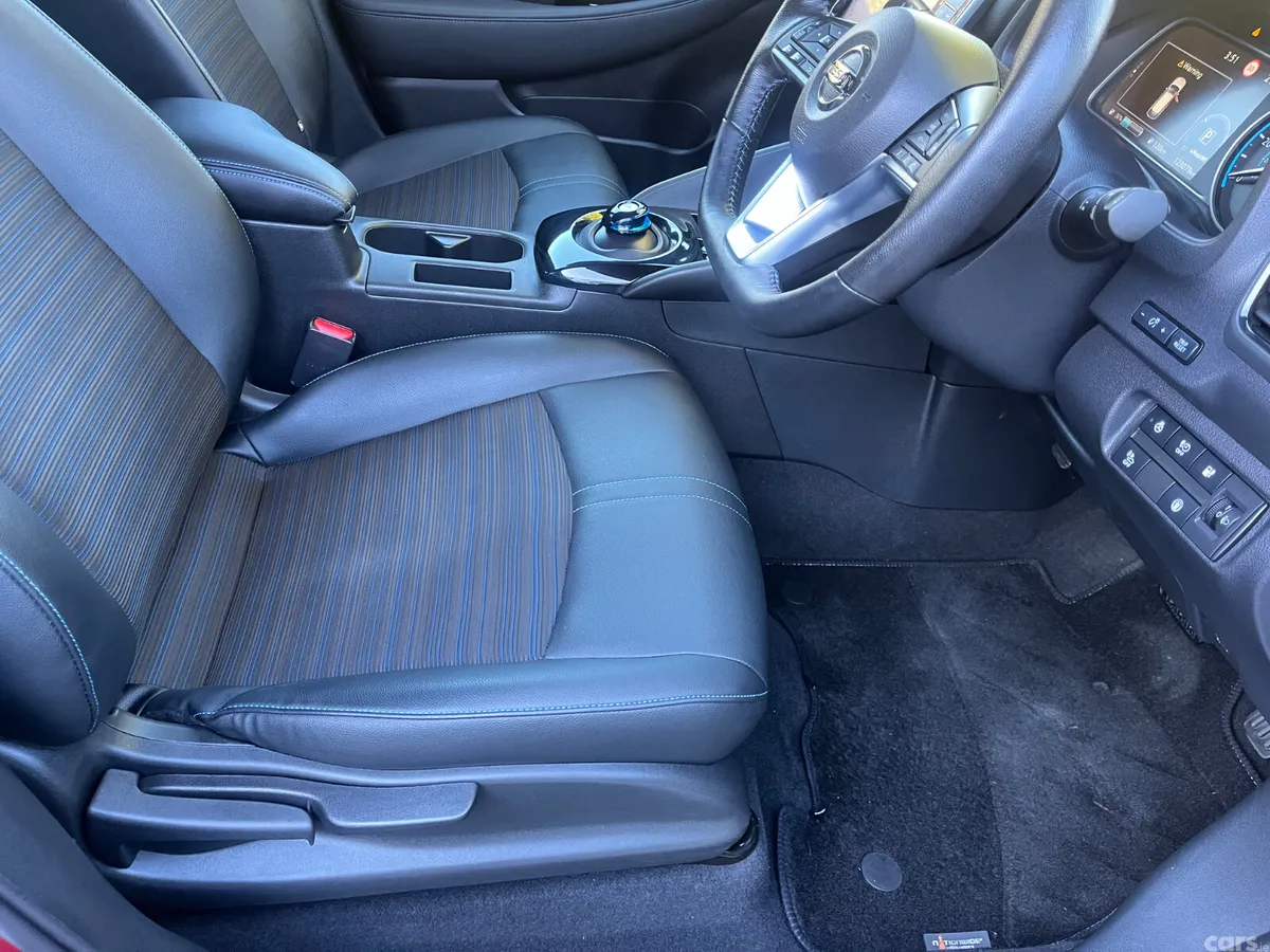 Nissan Leaf Hatchback, Electric, 2021, Red