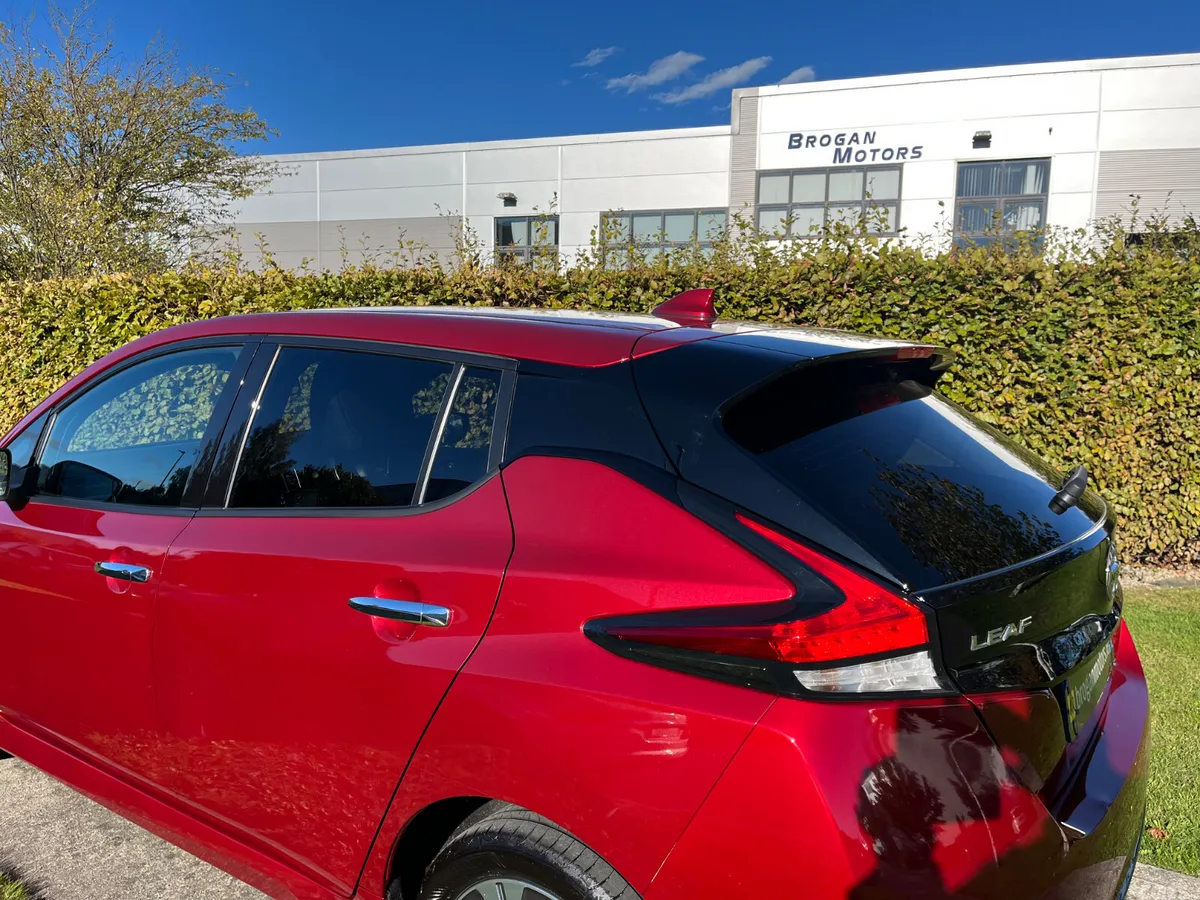 Nissan Leaf Hatchback, Electric, 2021, Red