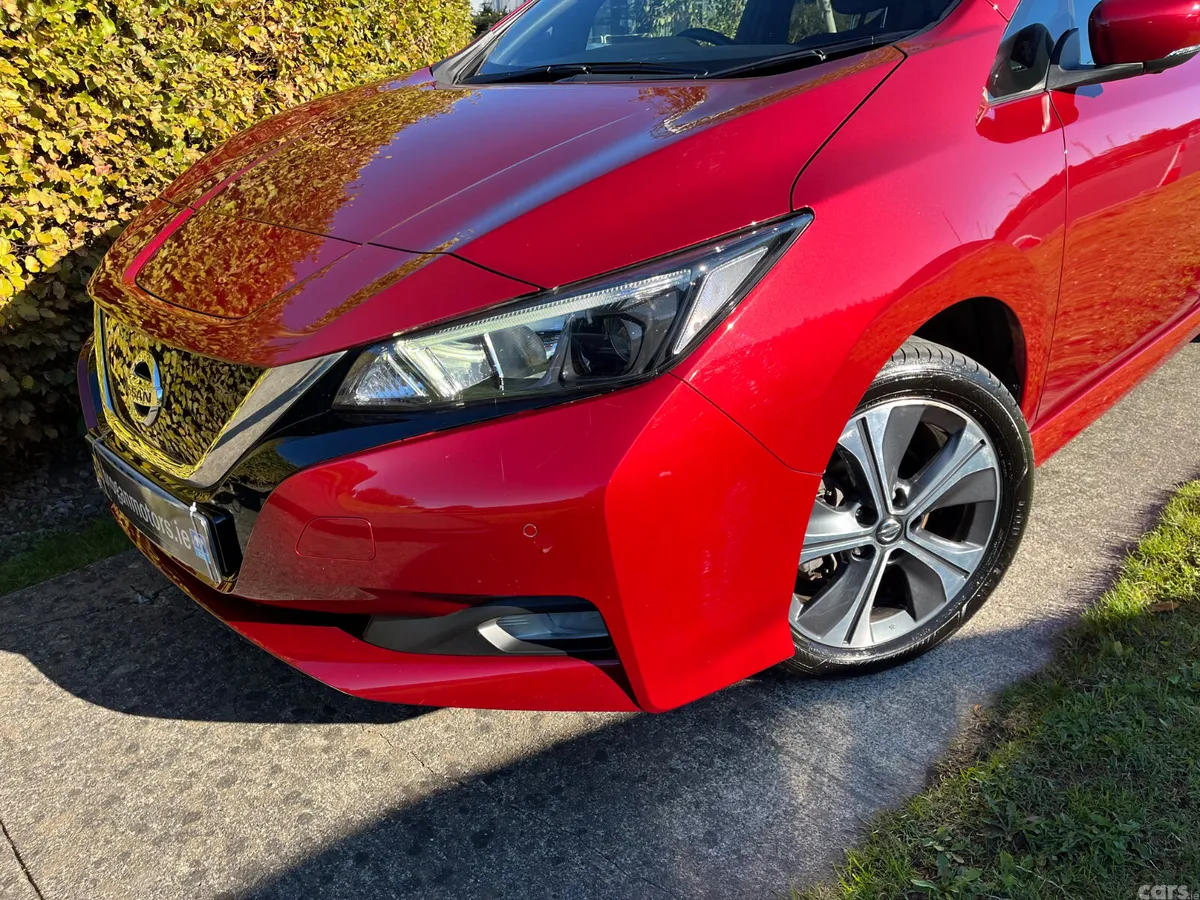 Nissan Leaf Hatchback, Electric, 2021, Red