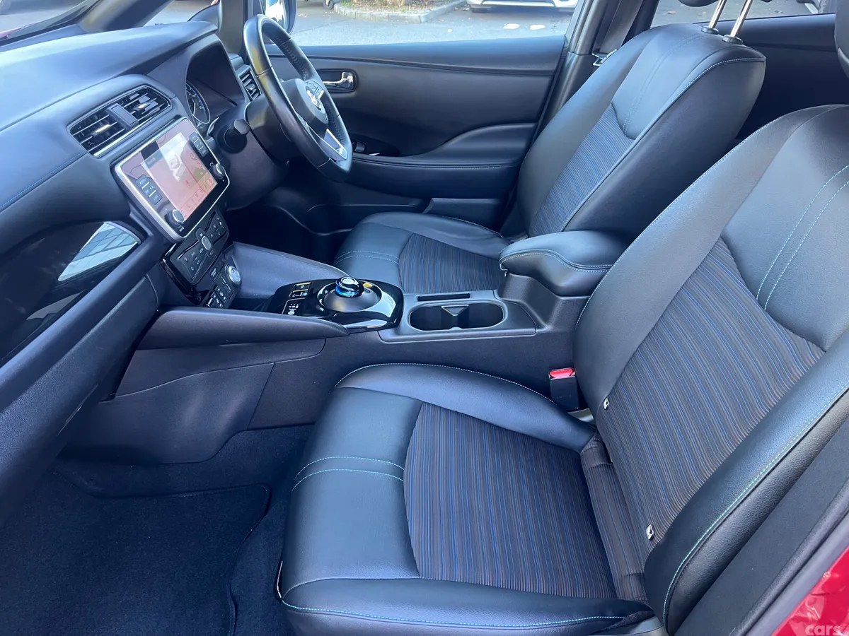 Nissan Leaf Hatchback, Electric, 2021, Red