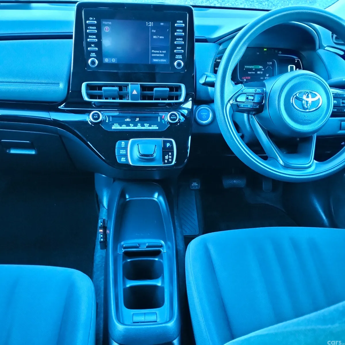 Toyota Aqua Hatchback, Petrol Hybrid, 2022, Beige