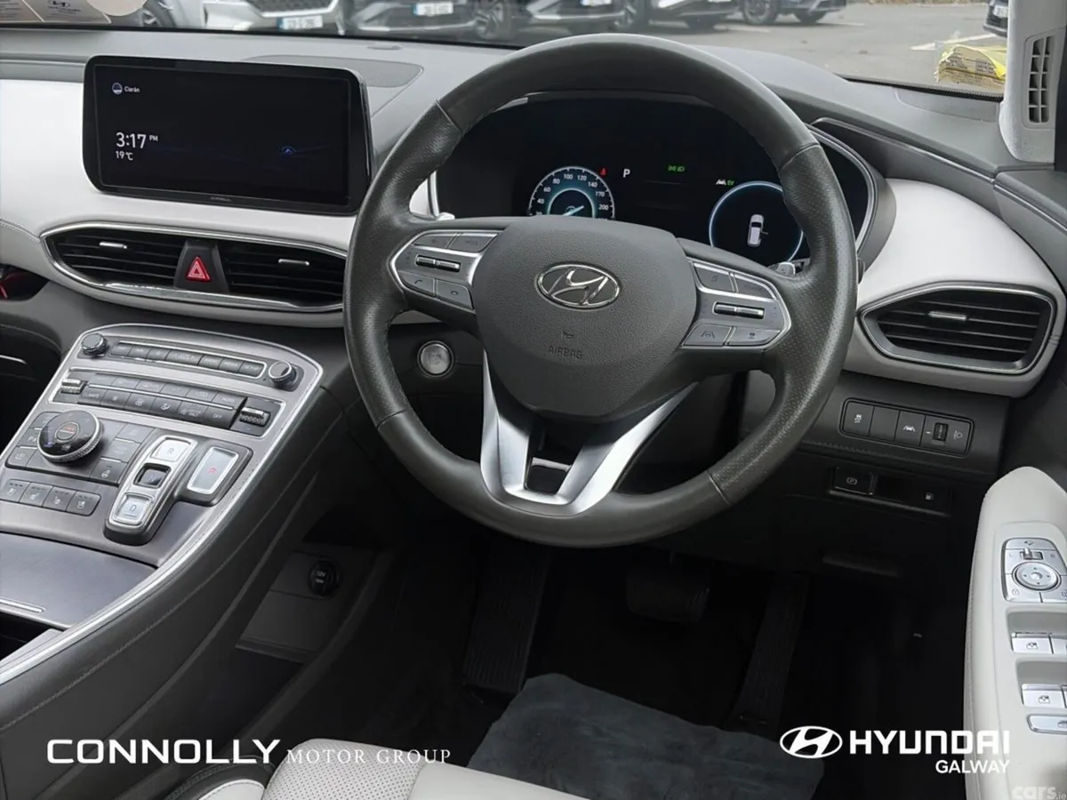 Hyundai Santa Fe SUV, Petrol Plug-in Hybrid, 2021, Black