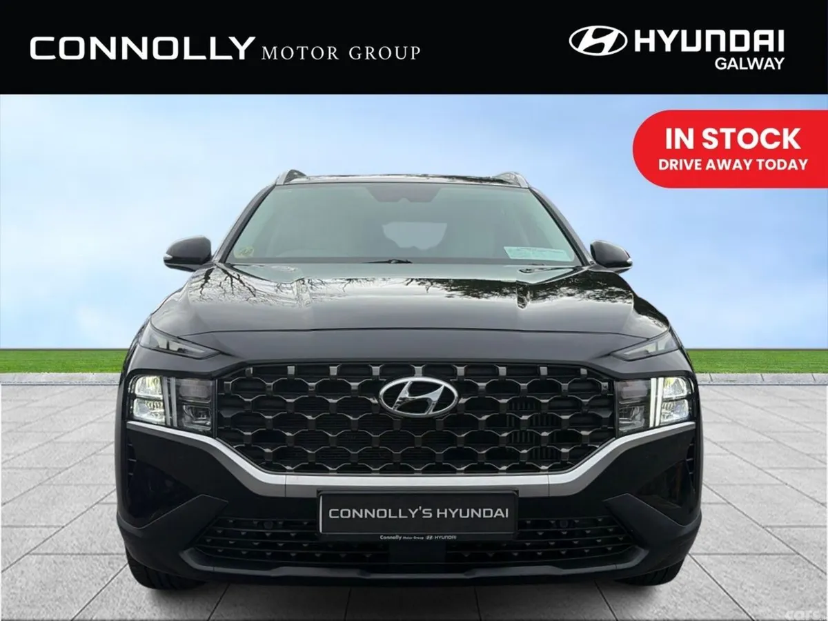 Hyundai Santa Fe SUV, Petrol Plug-in Hybrid, 2021, Black
