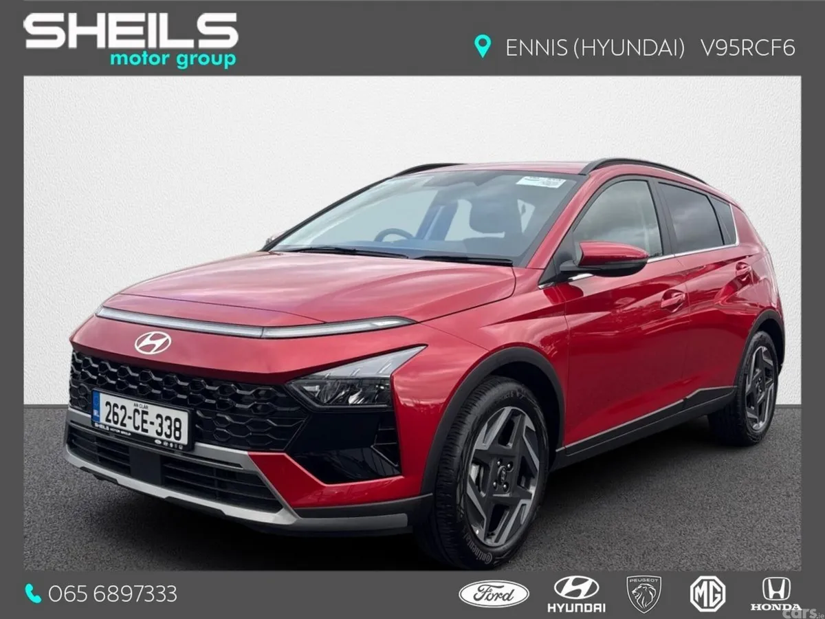 Hyundai Bayon Estate, Petrol, 2026, Red