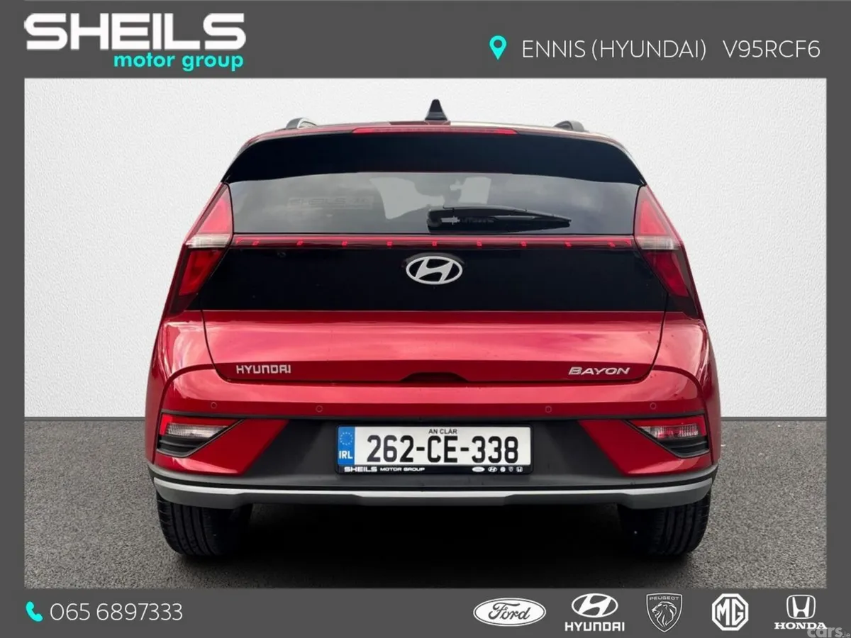 Hyundai Bayon Estate, Petrol, 2026, Red