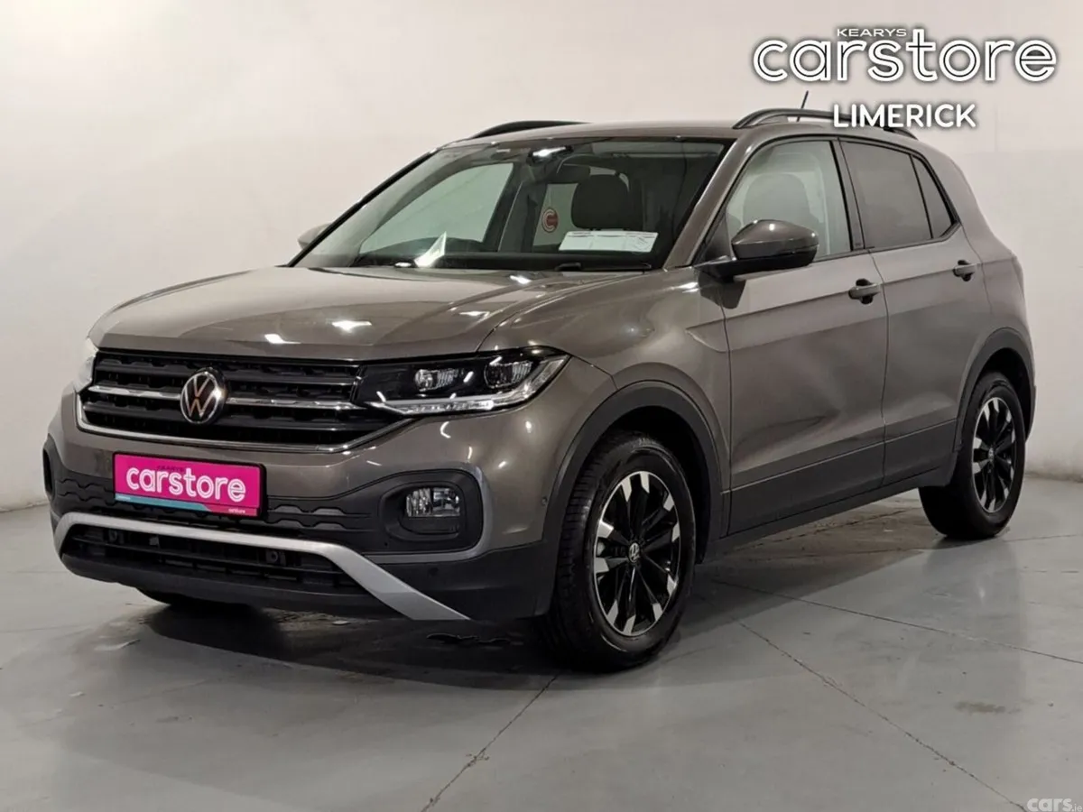 Volkswagen T-Cross Hatchback, Petrol, 2021, Grey